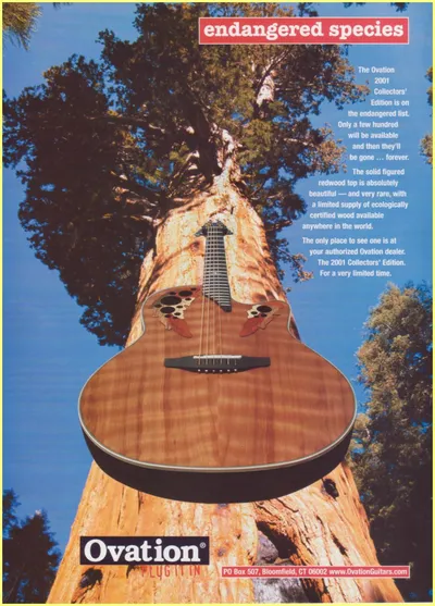 2001 Collector Ad