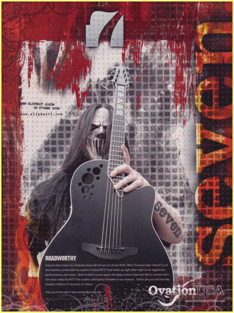 2008 Mick Thomson MT 37 US Ad