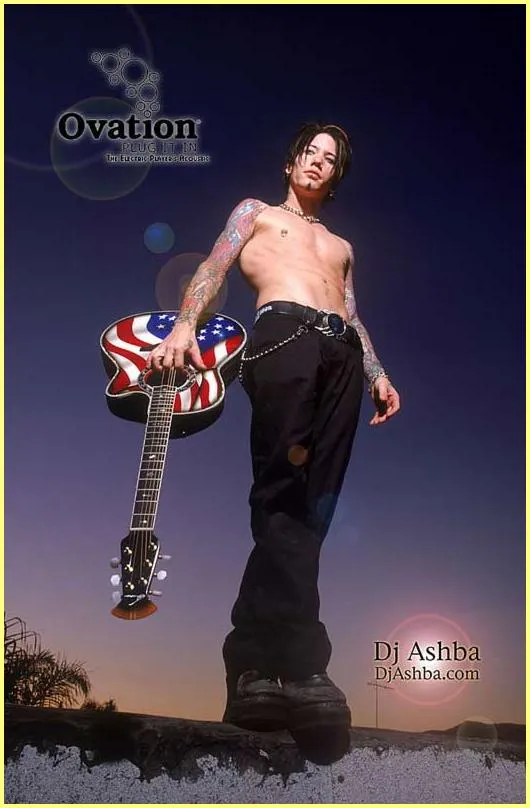 Ovation 'Plug It In' Artist Endorsement Advertisement featuring DJ Ashba