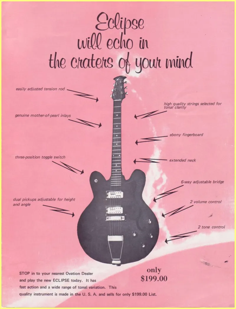 Eclipse Ovation Ad