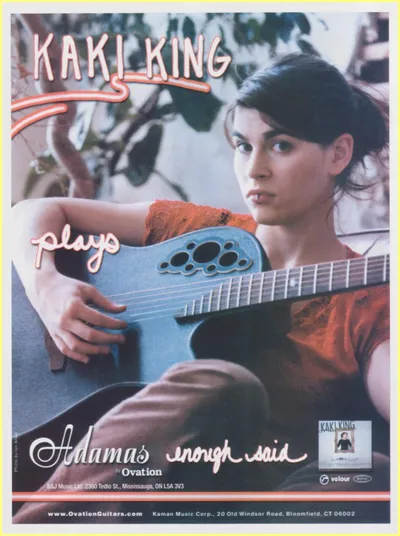 Kaki King Adamas Ad
