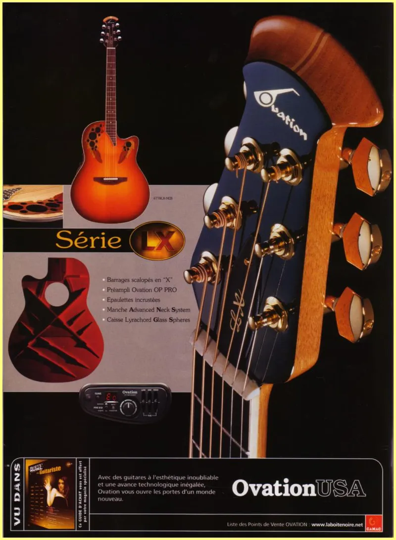Elite 6778-LX - Model 6778-LX | Ovation Tribute
