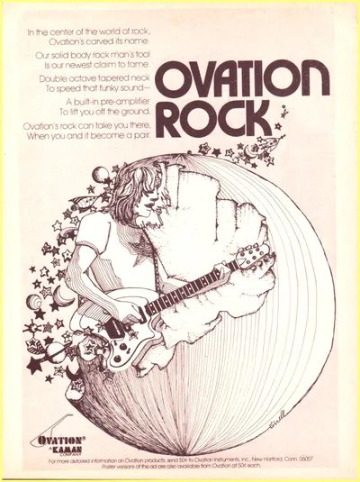 Ovation Rock Ad