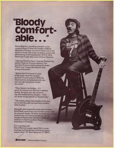 Steve Marriott Deacon Ad