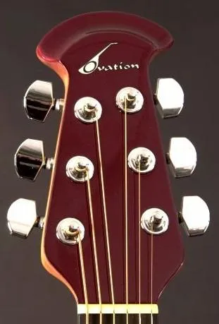 Celebrity CK-057 Candy Red Headstock