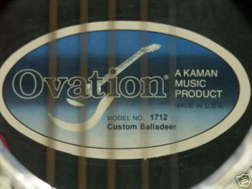 1712-MD Balladeer Label