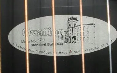 1711 Std Balladeer label