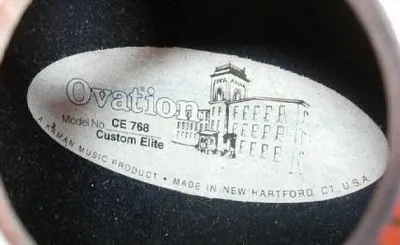 Custom Elite Label | Ovation Tribute