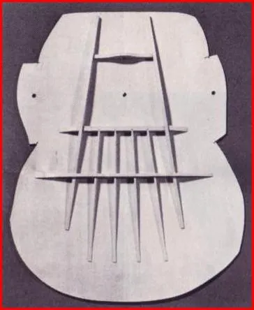 14-Fret, 12-Strings Bracing