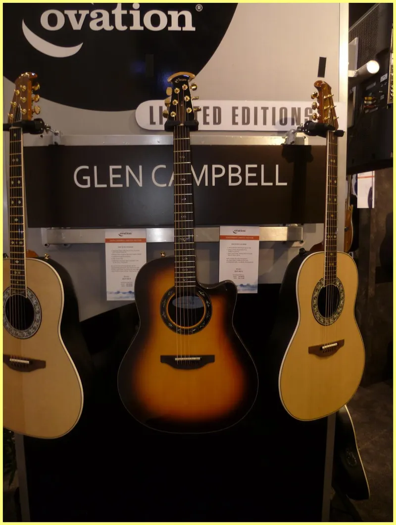 2012 Ovation Booth at Winter Namm Show