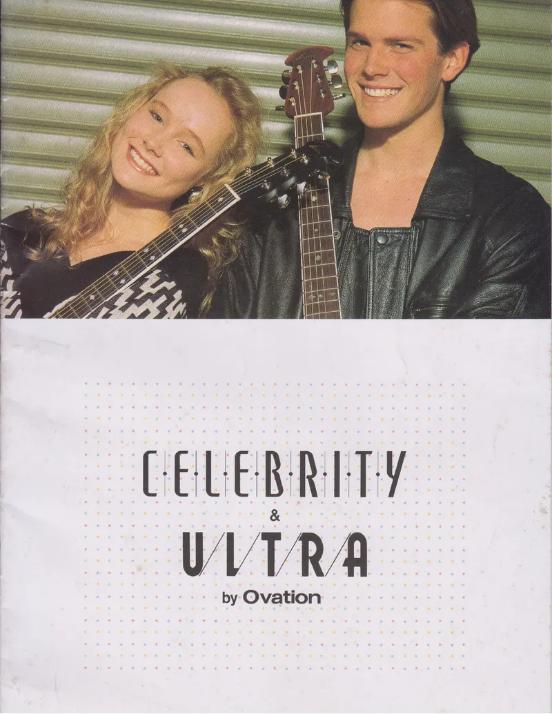 Ovation Celebrity & Ultra Series Japanese Catalog