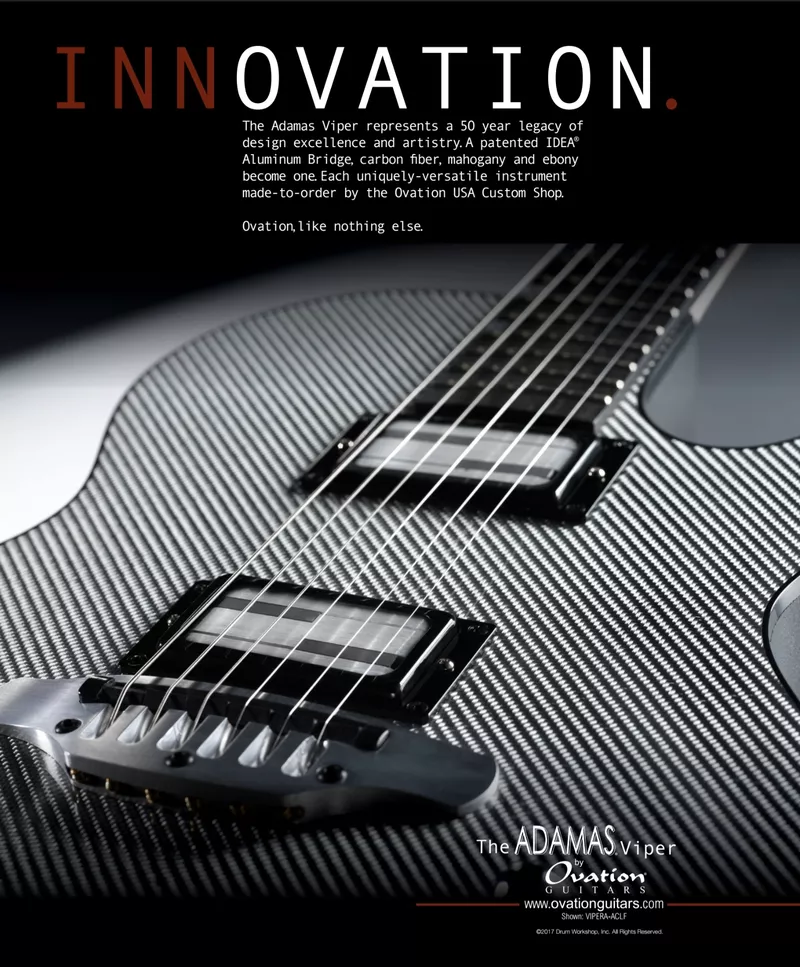 Ovation Guitars - Adamas Viper Innovation Ad