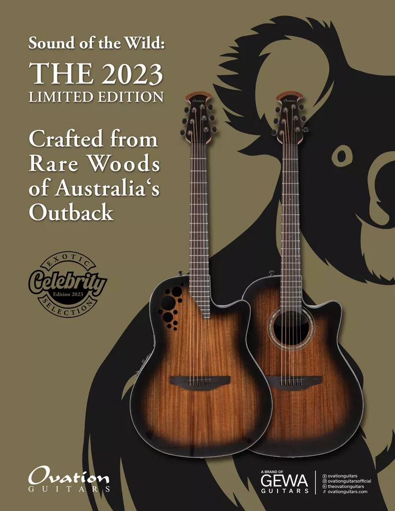 Ovation Guitars 2023 Limited Edition - Sound of the Wild
