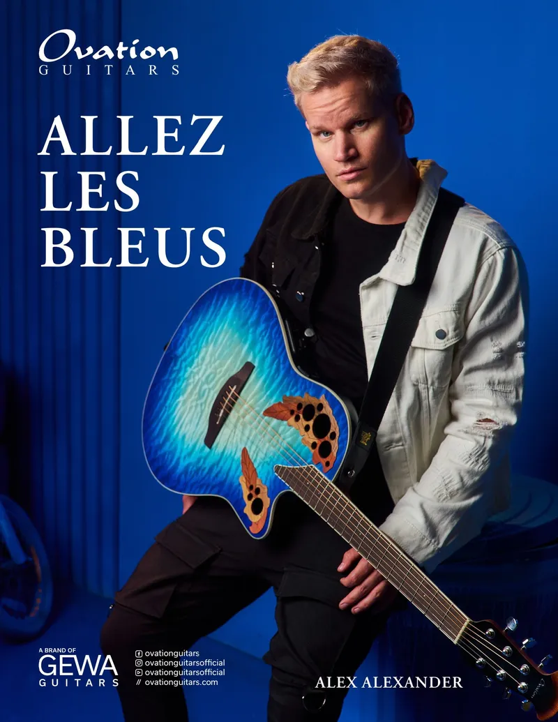 Ovation Guitars - Allez Les Bleus featuring Alex Alexander