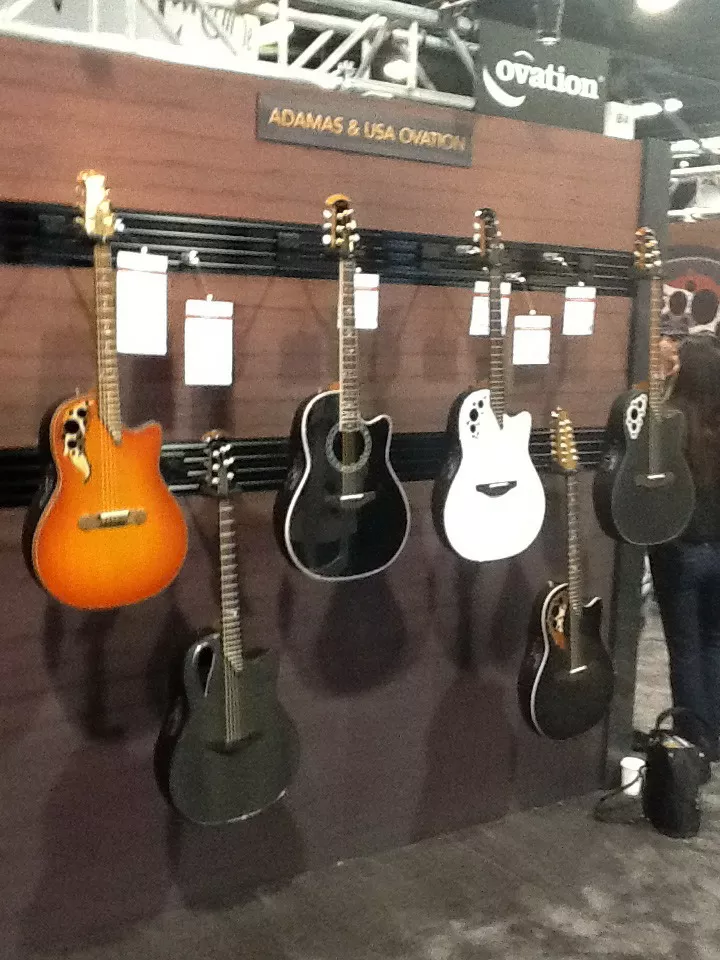 Ovation new models at NAMM 2013
