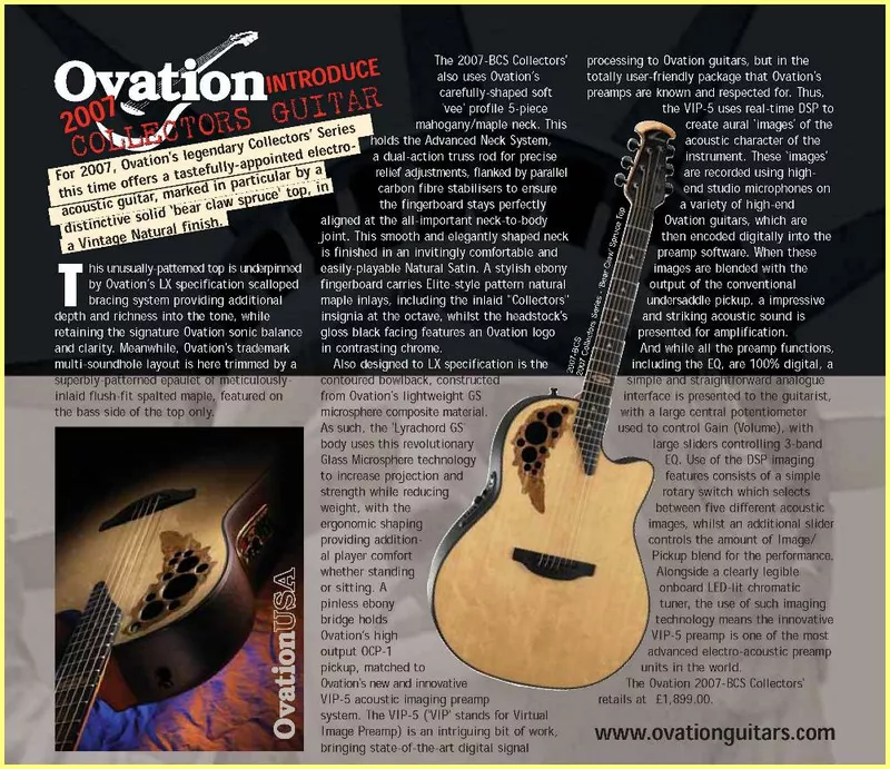 2007 Collector UK Review