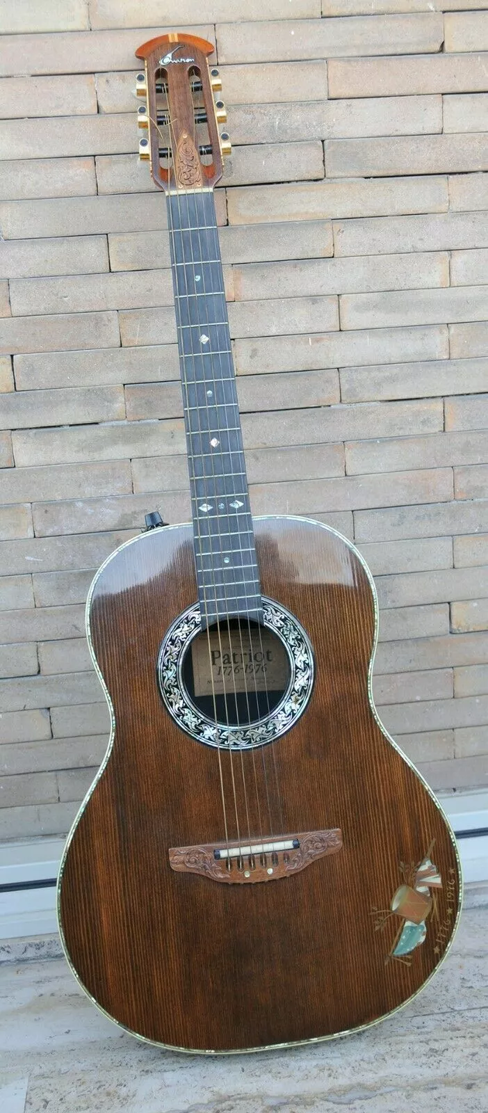 Ovation 1776 Patriot Custom made for Marcel Dadi