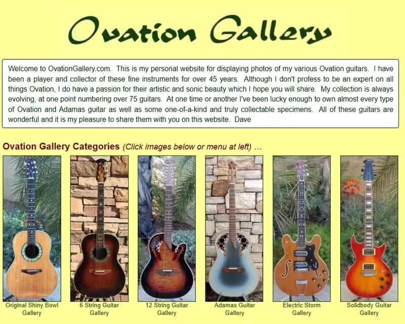 Ovation Gallery