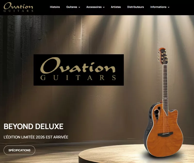 Ovation Guitars Official ®