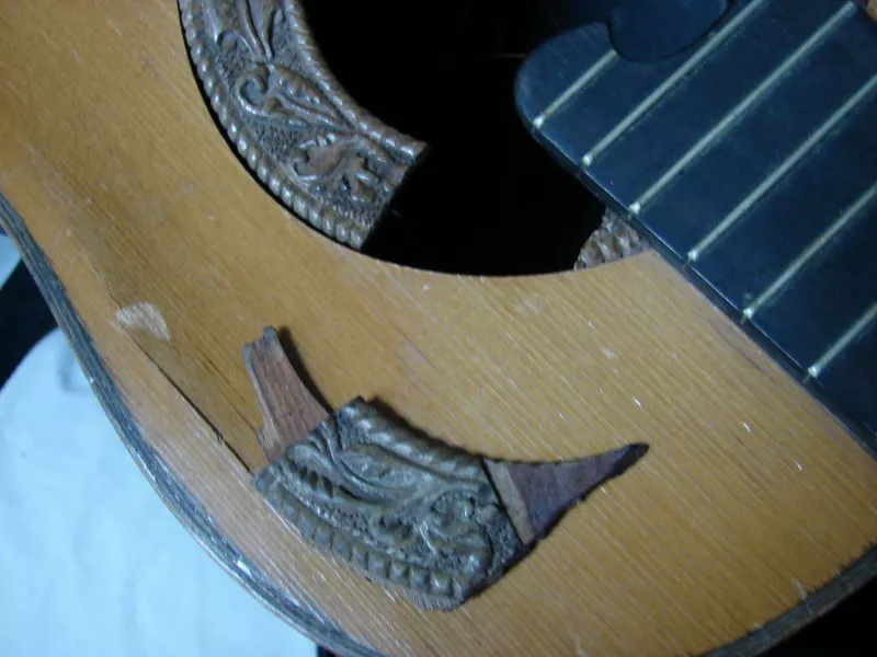 Ovation Classical prototype wood rosette 06