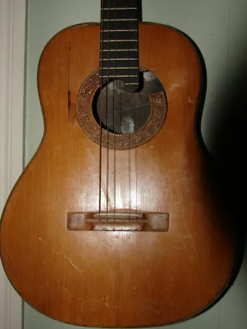 Ovation Classical prototype wood rosette