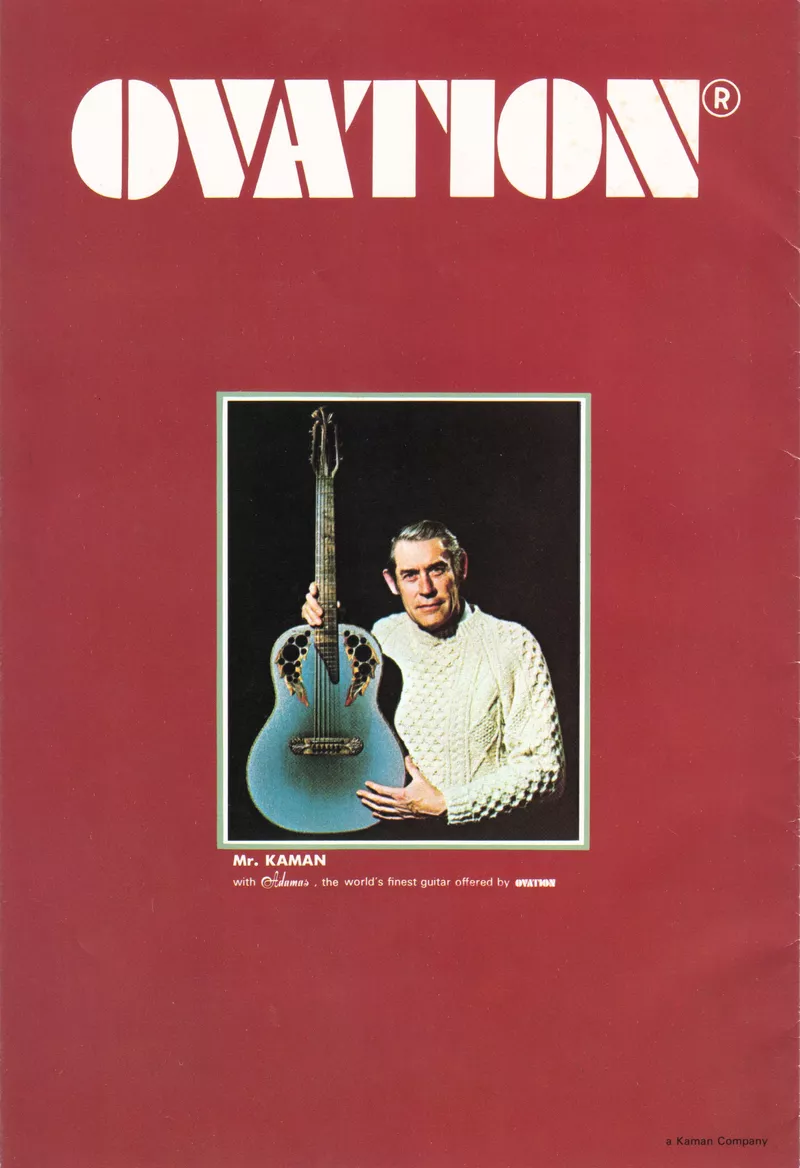 Ovation Guitar Japanese Catalog with Price List