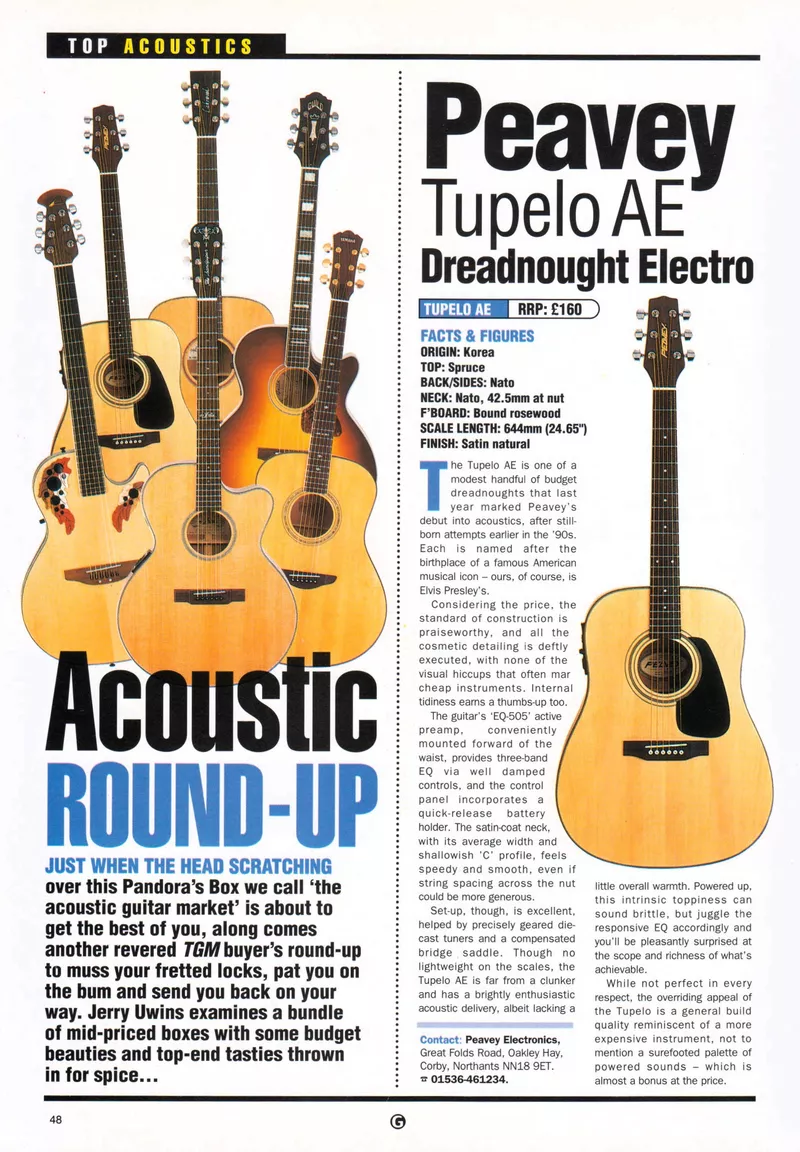 Ovation Balladeer Special S771D & Celebrtity Viper Review - UK Buyer's Guide