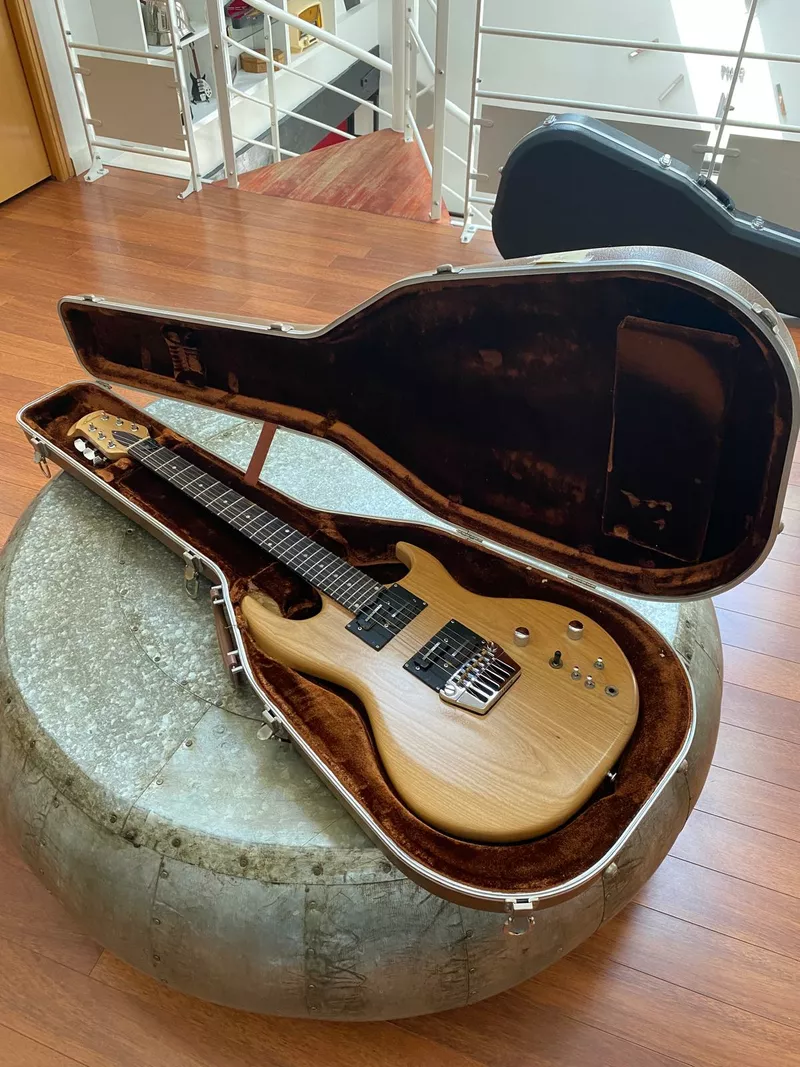 Ovation PF22 Natural Finish and Black Pickups