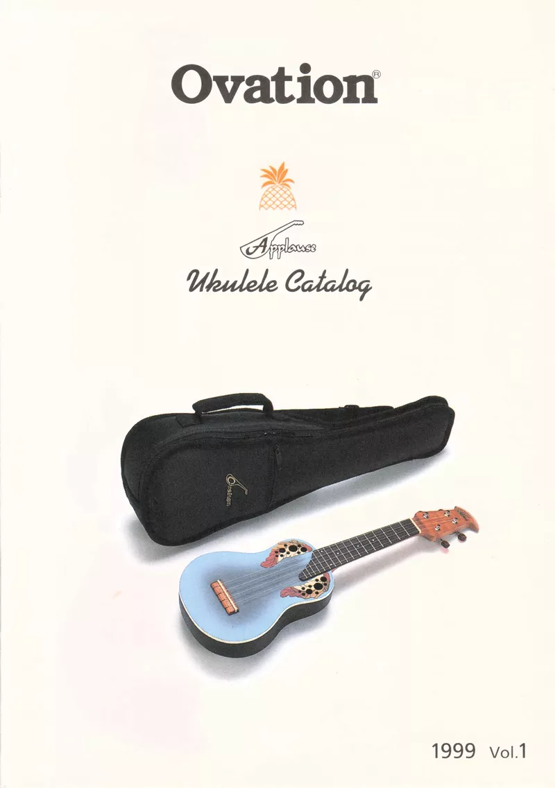 Ovation Applause Ukulele Catalog 1999 Vol.1
