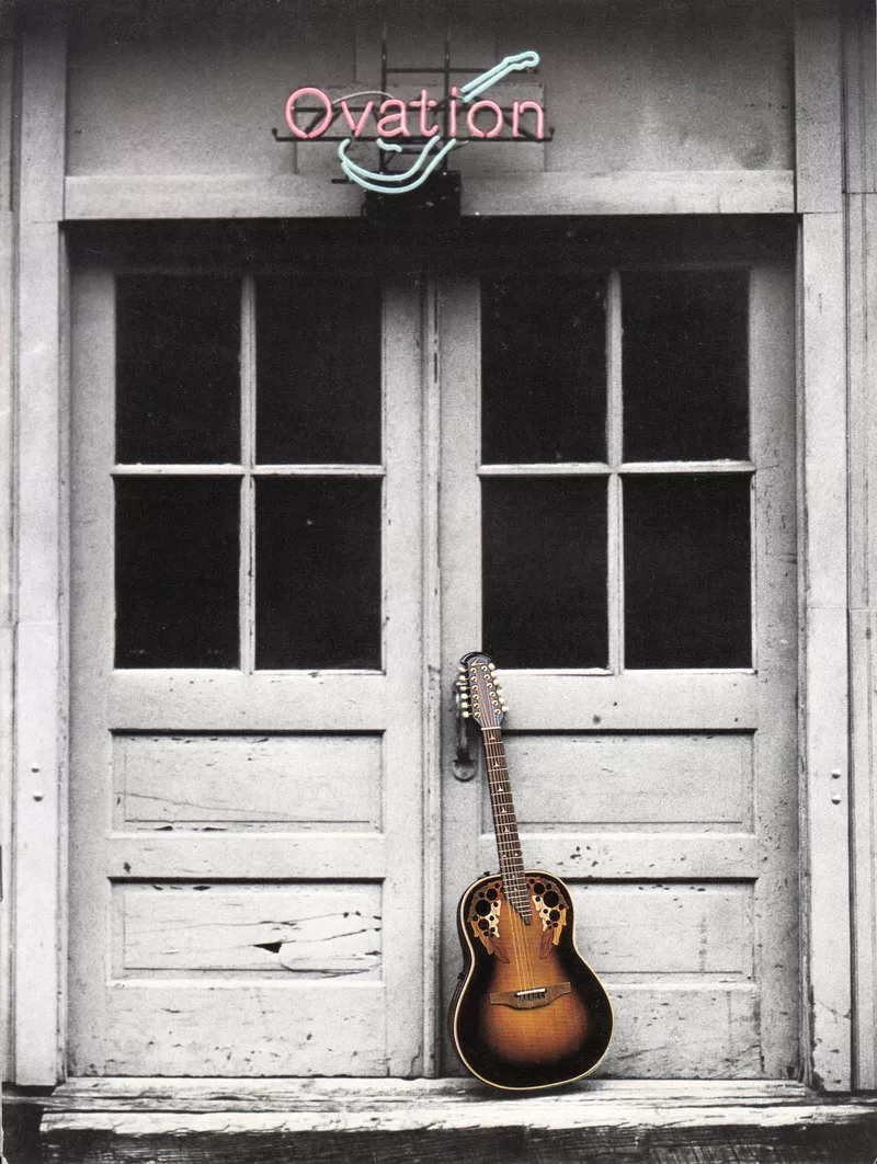 Ovation Guitars 1988 German Product Catalog (Musik Meyer)
