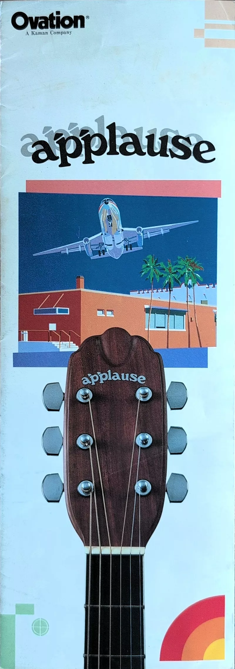 Ovation Applause Guitar Japanese Brochure