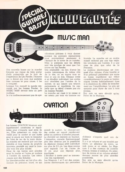 1970's Ovation Magnum Bass FR Article
