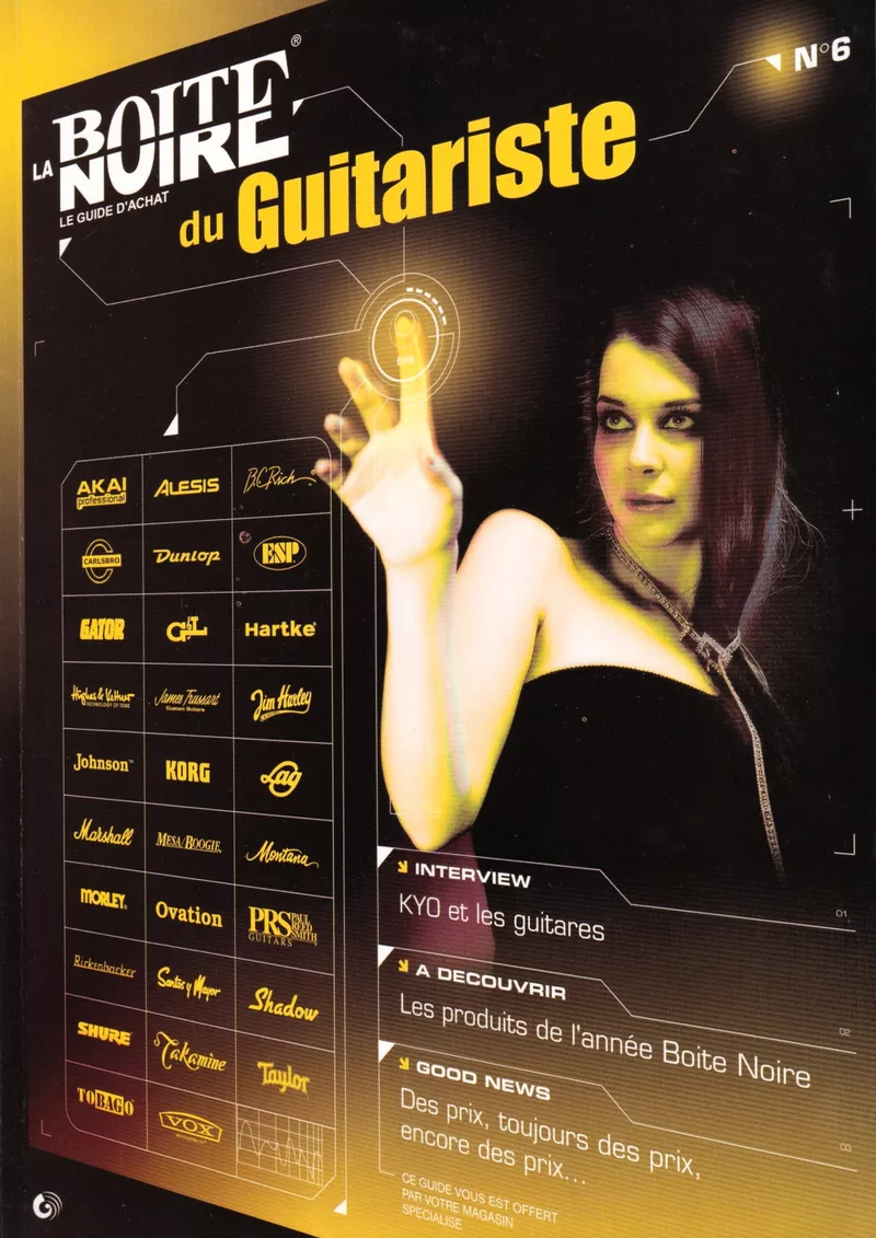 Ovation Guitar Catalog - La Boite Noire Guide d'Achat du Guitariste No.6