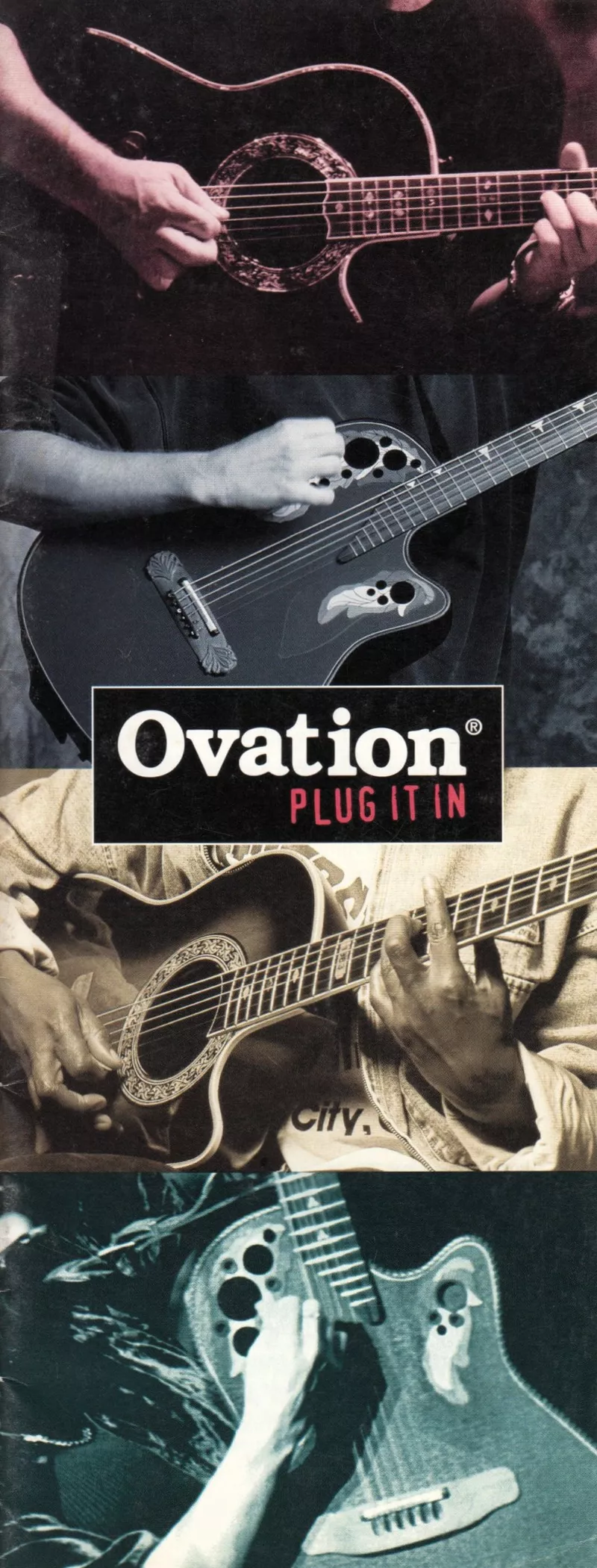 Ovation Guitars 1998 Full Line Catalog - Plug It In